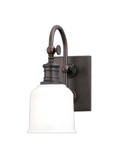Keswick 1-Light Wall Sconce in Olde Bronze.